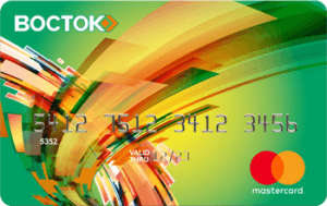 Платёжная карта Удобный препейд MasterCard - от Восток