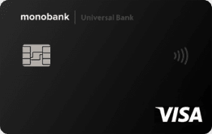 Кредитна картка monobank Visa - від Монобанк