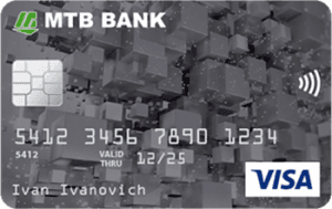 Кредитна картка Benefit NEW Visa - від МТБ БАНК