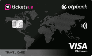 Кредитна картка Tickets Travel Card Visa - від ОТП Банк