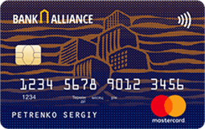 Платёжная карта Забота Standart MasterCard - от Альянс