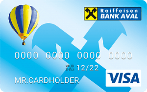 Платіжна картка Оптимальний + Visa - від Райффайзен Банк Аваль