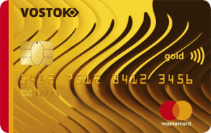 Платіжна картка Зручно знімати MasterCard - від Схід