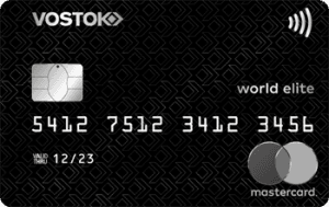 Платіжна картка World Elite MasterCard - від Восток