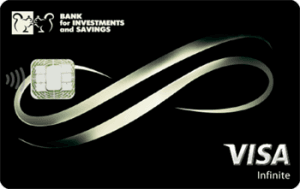 Платіжна картка Infinite Visa - від Банк інвестицій та заощаджень