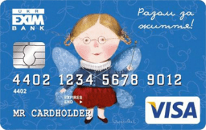 Платіжна картка Разом за життя Visa - від Укрексімбанк