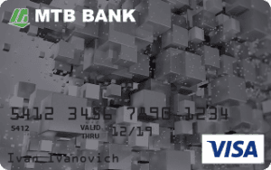 Платёжная карта MTB GRAND Visa - от МТБ БАНК