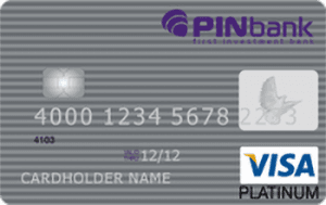 Платіжна картка Преміум Visa - від ПЕРШИЙ ІНВЕСТИЦІЙНИЙ БАНК - ПІН Банк