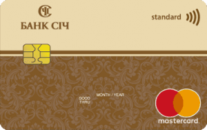 Платіжна картка Прибуткова MasterCard - від Банк Січ