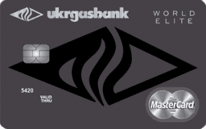 Платёжная карта Вояж Драйв MasterCard - от Укргазбанк