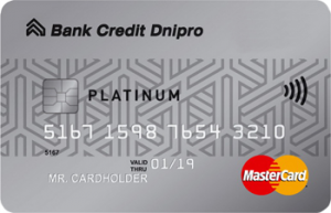 PLATINUM PRIVATE MasterCard