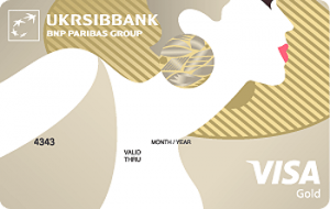 Платёжная карта Visa Lady Card Visa - от Укрсиббанк