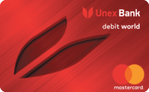 Платіжна картка Соціальна MasterCard - від Юнекс Банк